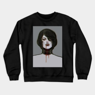 Rose vamp Crewneck Sweatshirt